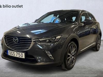 Grå Begagnad 2016 Mazda CX-3 Optimum SUV | 134 900 kr (Marknadspris)