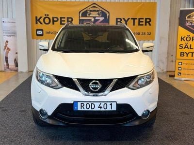 Vit Begagnad 2014 Nissan Qashqai SUV | 84 900 kr (Marknadspris)