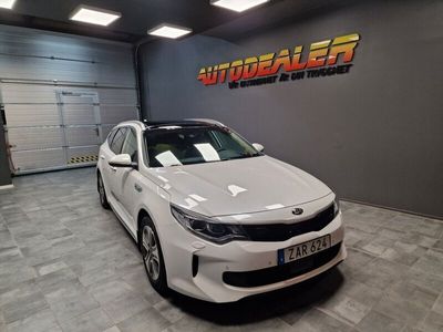 begagnad Kia Optima Hybrid Sport Wagon Plug-in Full utrustad Euro 6 2018, Personbil