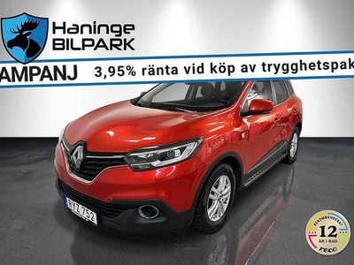 Röd Begagnad 2016 Renault Kadjar LIMITED SUV | 99 995 kr (Marknadspris)