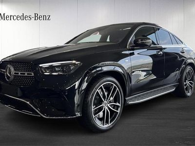 Svart Ny 2025 Mercedes GLE350 AMG Line Premium Sportkupé | 1 202 700 kr (Dyr)