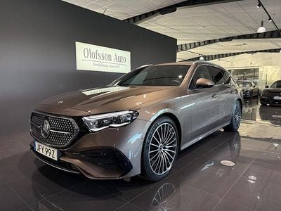 Begagnad Mercedes E300 AMG 204 HK (150 kW) 2024 Brun Kombi