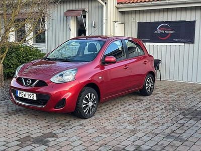 Röd Begagnad 2016 Nissan Micra Halvkombi | 87 900 kr