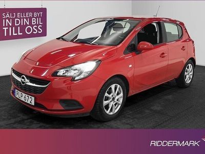 begagnad Opel Corsa 5-dörrar 1.4 Rattvärme P-sensorer 0,6l mil 2017, Halvkombi