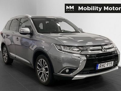 begagnad Mitsubishi Outlander 2.0 CVT Backkamera 7-Sits 2017, SUV