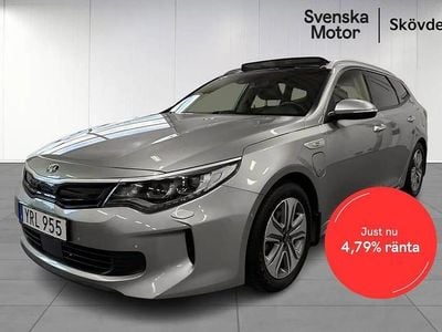 Grå Begagnad 2017 Kia Optima Plus Kombi | 189 200 kr (Marknadspris)
