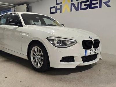 Vit Begagnad 2015 BMW 116 M Sport Halvkombi | 99 900 kr (Marknadspris)