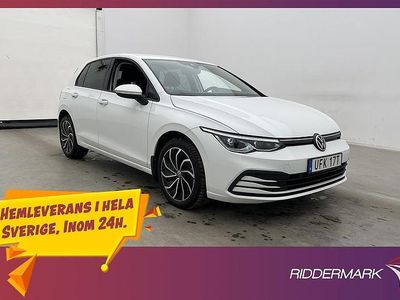 Begagnad VW Golf VIII 150 HK (110 kW) 2020 Vit Halvkombi