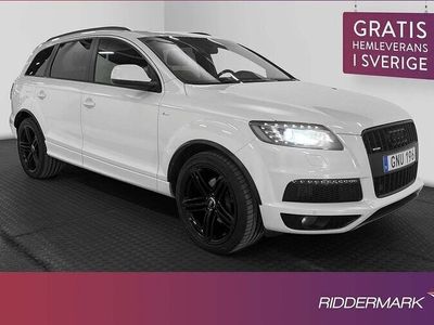 begagnad Audi Q7 TDI Q S-Line 7-sits Pano Luft Värm 4-Zons Drag 2015, SUV