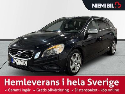 Svart Begagnad 2012 Volvo V60 R-Design Kombi | 129 900 kr (Marknadspris)