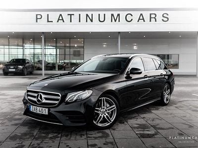 Svart Begagnad 2017 Mercedes E220 AMG Kombi | 309 000 kr (Marknadspris)