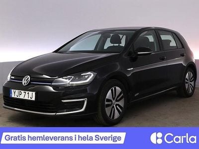 Svart Begagnad 2020 VW e-Golf Halvkombi | 198 990 kr (Marknadspris)
