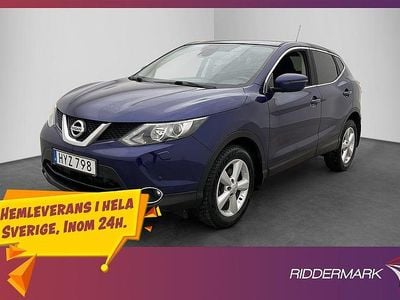 Begagnad Nissan Qashqai Tekna 116 HK (85 kW) 2015 Blå SUV