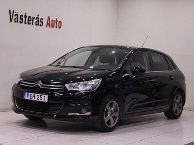 Svart Begagnad 2017 Citroën C4 PureTech Halvkombi | 89 000 kr (Marknadspris)