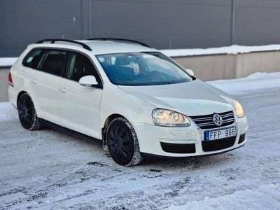 Vit Begagnad 2008 VW Golf VI Kombi | 38 000 kr (Marknadspris)
