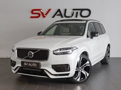 begagnad Volvo XC90 Recharge T8 AWD R-Design B&W HuD Pano Carbon MOMS