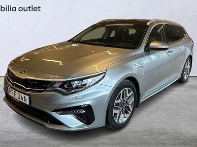 begagnad Kia Optima Hybrid Sport Wagon Plug-in Hybrid/360-kamera/Drag/Pluspaket 2/Pano 2020 Grå