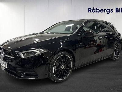 Begagnad Mercedes A250 AMG 160 HK (117 kW) 2020 Svart Halvkombi