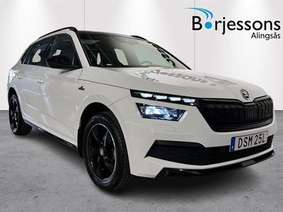 begagnad Skoda Kamiq Monte Carlo TSI 110hk AUT Drag/Cockpit/Panorama