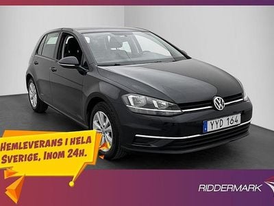 Svart Begagnad 2018 VW Golf VII | 164 900 kr (Marknadspris)