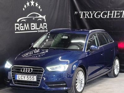 Begagnad Audi A3 110 HK (80 kW) 2015 Blå Halvkombi