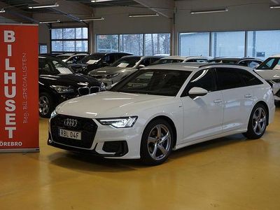Vit metallic Begagnad 2024 Audi A6 S-Line Kombi | 479 000 kr (Dyr)