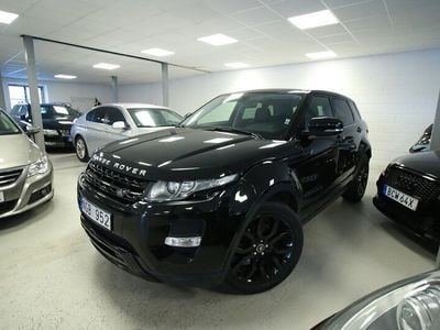 Begagnad Land Rover Range Rover evoque Dynamic 191 HK (140 kW) 2012 Svart SUV