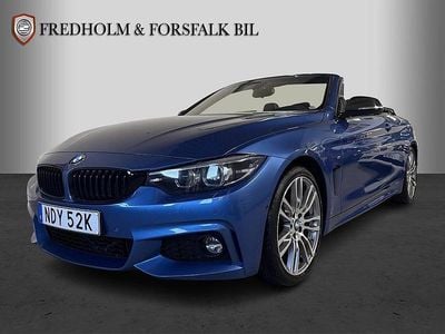 Begagnad BMW 420 M Sport 184 HK (135 kW) 2019 Blå Cab