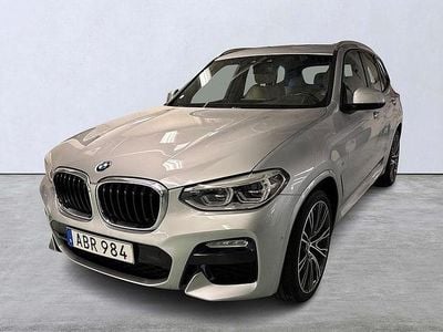 Begagnad BMW X3 M Sport 186 HK (136 kW) 2018 Silver SUV