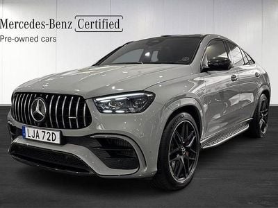 Grå Begagnad 2024 Mercedes GLE63 AMG Sportkupé | 1 429 000 kr