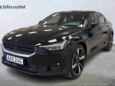 Svart Begagnad 2021 Polestar 2 Long Range Dual motor Halvkombi | 289 900 kr (Marknadspris)