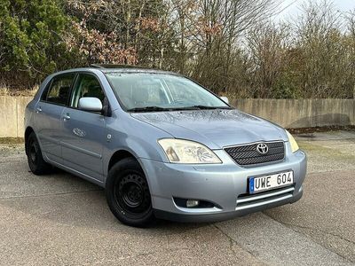 begagnad Toyota Corolla 5-dörrars 1.6 VVT-i/Taklucka/ S & V DÄCK