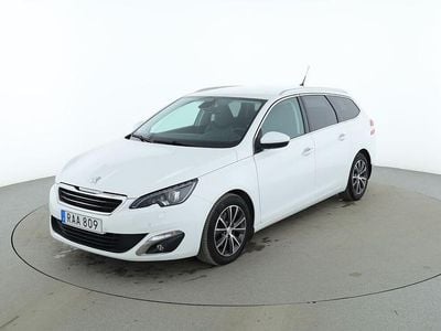Begagnad Peugeot 308 Allure 150 HK (110 kW) 2015 Vit Kombi