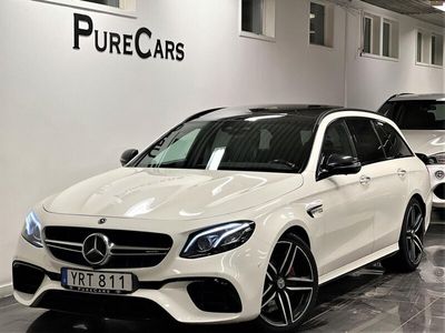 begagnad Mercedes E63S AMG AMGSkalstolar Kolfiber Maxutrustad Sv.såld