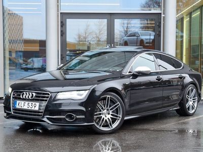 begagnad Audi S7 4.0 TFSI V8 Q 420HK Carbon B&O Soft Close SE-UTR