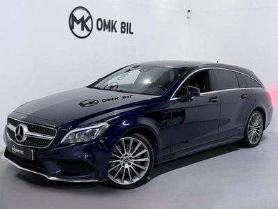 Mörkblå Begagnad 2017 Mercedes CLS350 Shooting Brake AMG Kombi | 219 900 kr