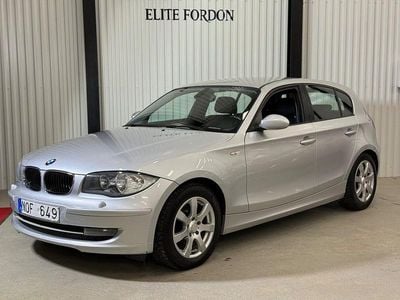 Begagnad BMW 118 Advantage 143 HK (105 kW) 2009 Grå Halvkombi