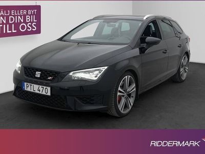 begagnad Seat Leon ST 2.0 290hk En-Bruk Pano DCC Kamera Navi Välserv