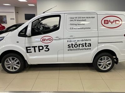 Vit Begagnad 2022 BYD ETP3 Van | 349 875 kr
