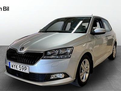 Begagnad Skoda Fabia Style 95 HK (69 kW) 2021 Silver Halvkombi