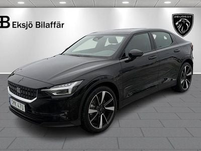 Begagnad Polestar 2 Long Range Dual motor 309 kW (421 HK) 2020 Svart Halvkombi
