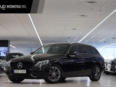 Svart Begagnad 2017 Mercedes C220 Avantgarde Kombi | 219 900 kr (Marknadspris)