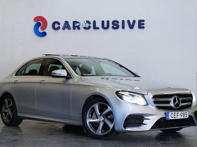Silver Begagnad 2018 Mercedes E220 AMG Sedan | 239 900 kr (Lite dyr)