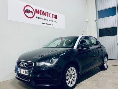 Begagnad Audi A1 Sportback 86 HK (63 kW) 2012 Svart Halvkombi