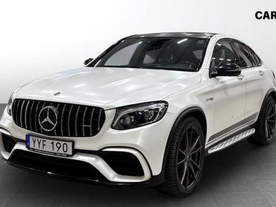 Vit Begagnad 2019 Mercedes GLC63 AMG AMG Sportkupé | 549 900 kr (Bra pris)