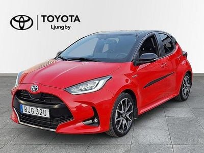 Svart Begagnad 2020 Toyota Yaris Hybrid Edition Halvkombi | 229 000 kr (Lite dyr)