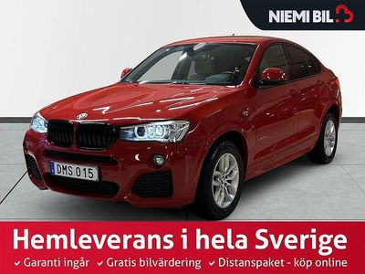Begagnad BMW X4 M Sport 258 HK (189 kW) 2014 Röd SUV