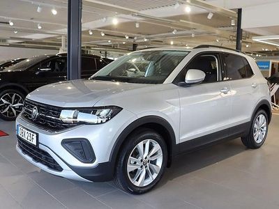Silver Ny 2025 VW T-Cross Life SUV | 335 700 kr (Lite dyr)