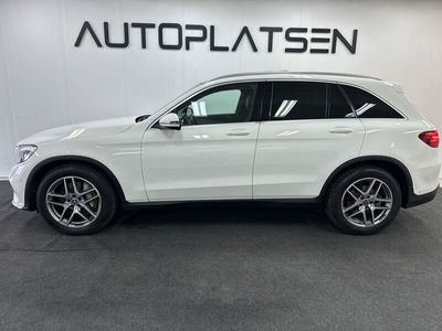 begagnad Mercedes 220 GLC4M AMG Pano Drag Kamera Lågmil 170hk