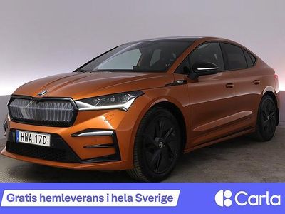 Begagnad Skoda Enyaq iV RS 250 kW (340 HK) 2023 Orange SUV